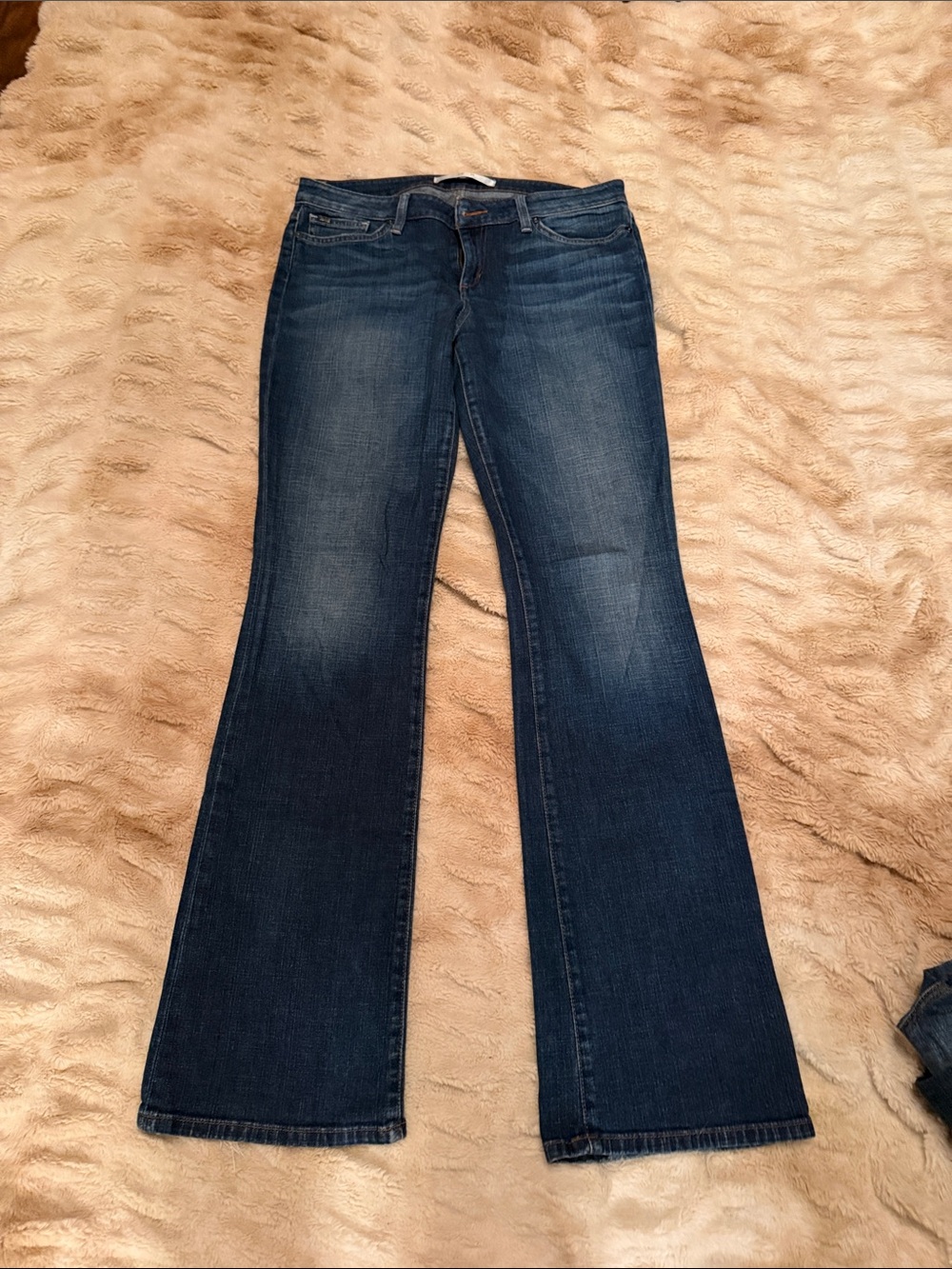 Joe's Jeans Dark Blue Wide Leg Flare Jeans